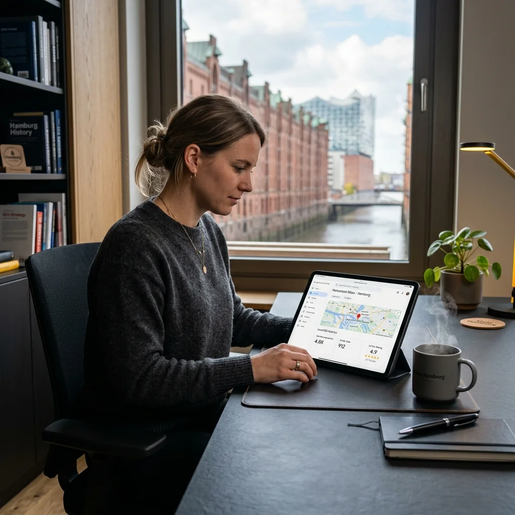 Google Business Profile Optimierung mit Checkliste für Hamburger Dienstleister