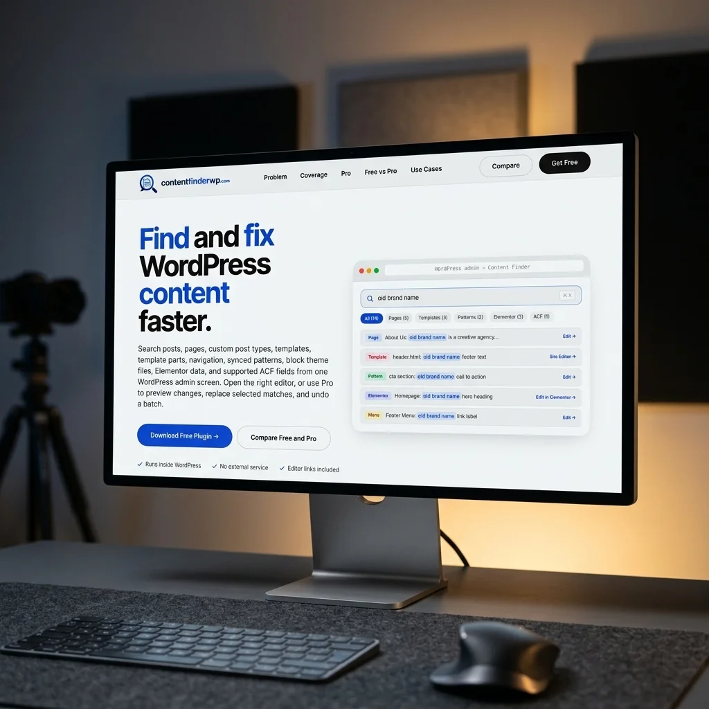 WEUX Content Finder – WordPress Plugin / Produktentwicklung, Bild 2