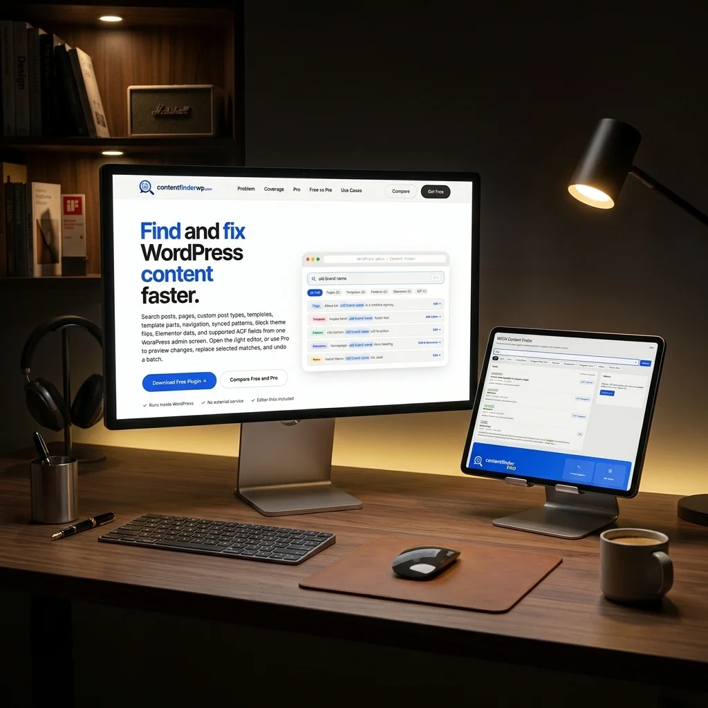 WEUX Content Finder – WordPress Plugin / Produktentwicklung